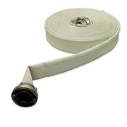 Hvid Brandslange m. storz kobling