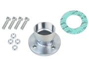 Galvaniserede flanger