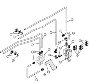 Hydraulik ventiler, højre